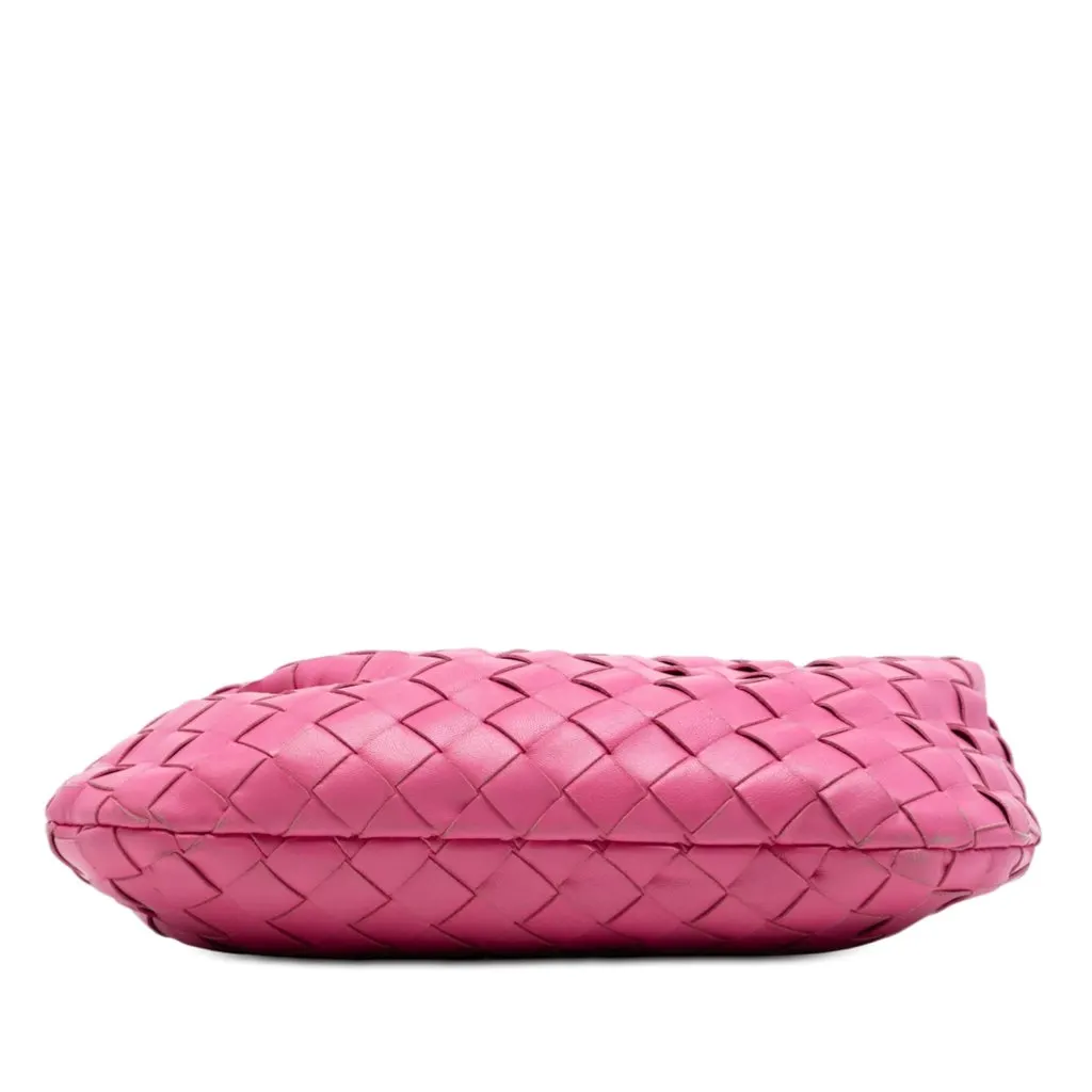 Bottega Veneta Mini Nappa Intrecciato Jodie Pink Leather Very good - Inside View