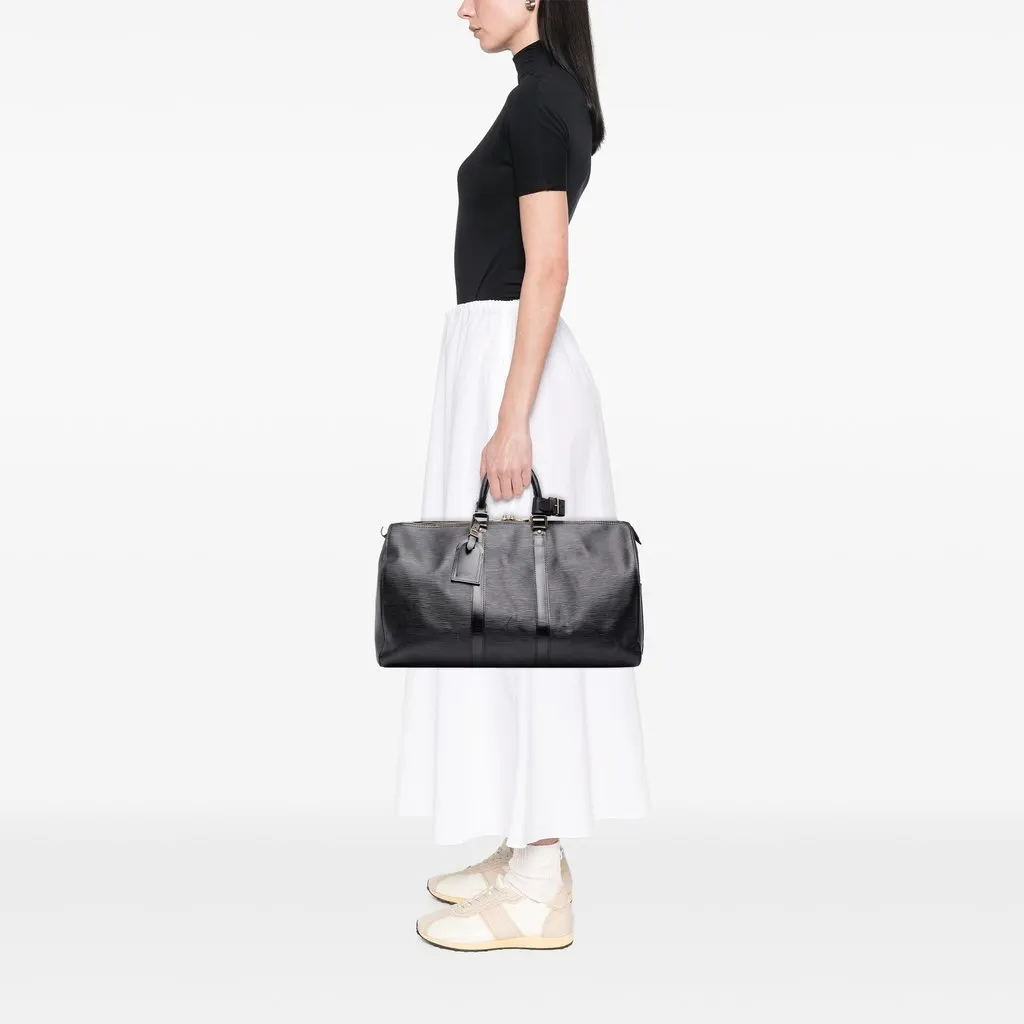 Louis Vuitton Epi Keepall 45 Black | Libas Collective