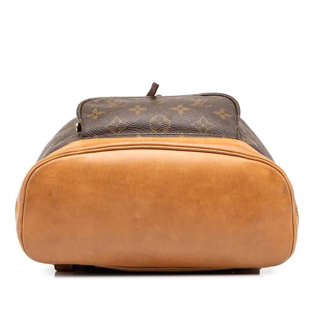 Louis Vuitton Monogram Montsouris MM Brown Canvas Very good - Inside View