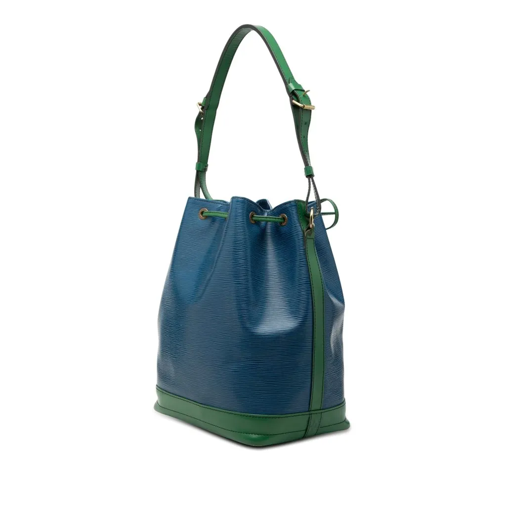 Louis Vuitton Epi Bicolor Noe GM Blue Leather Good - Back View