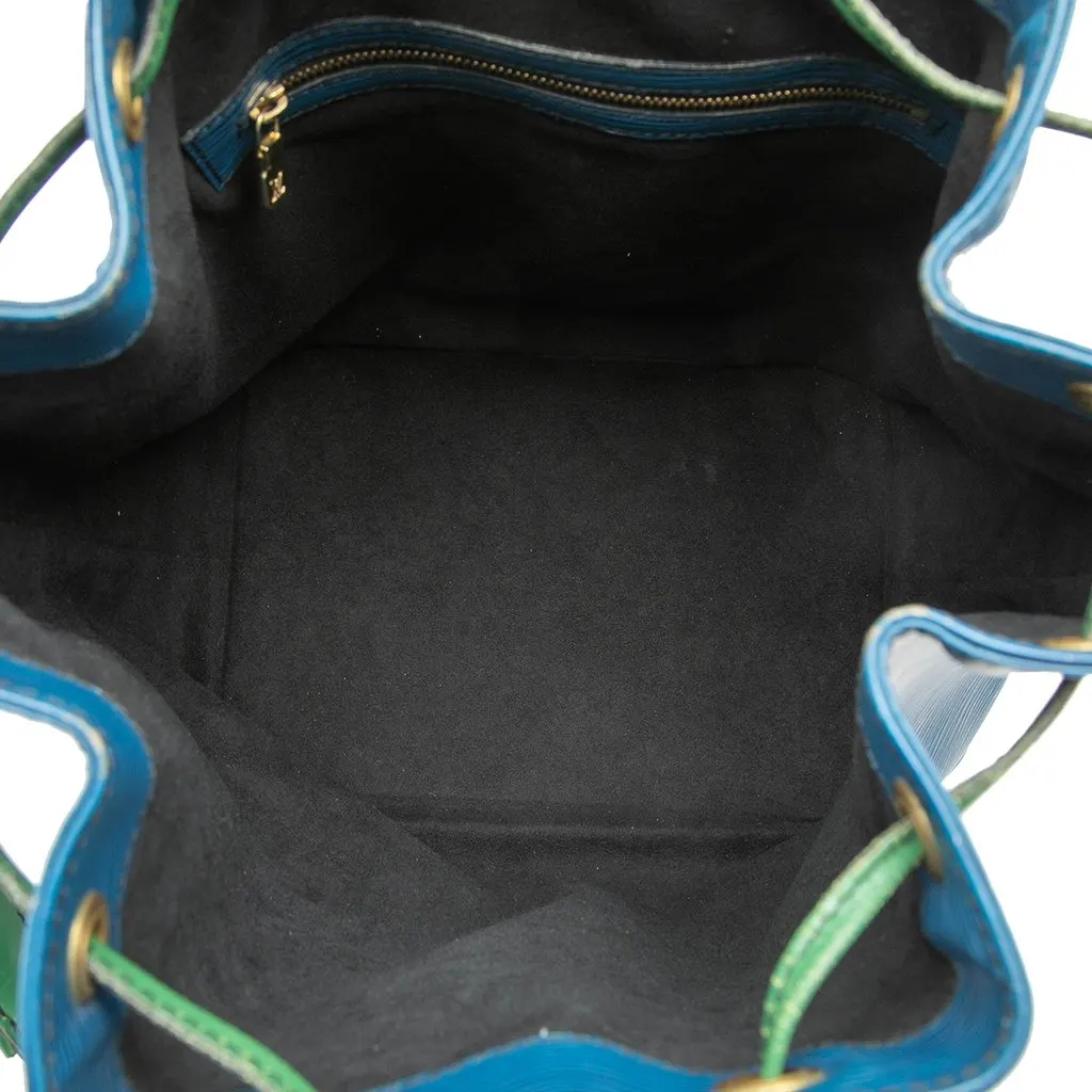Louis Vuitton Epi Bicolor Noe GM Blue Leather Good - Model View