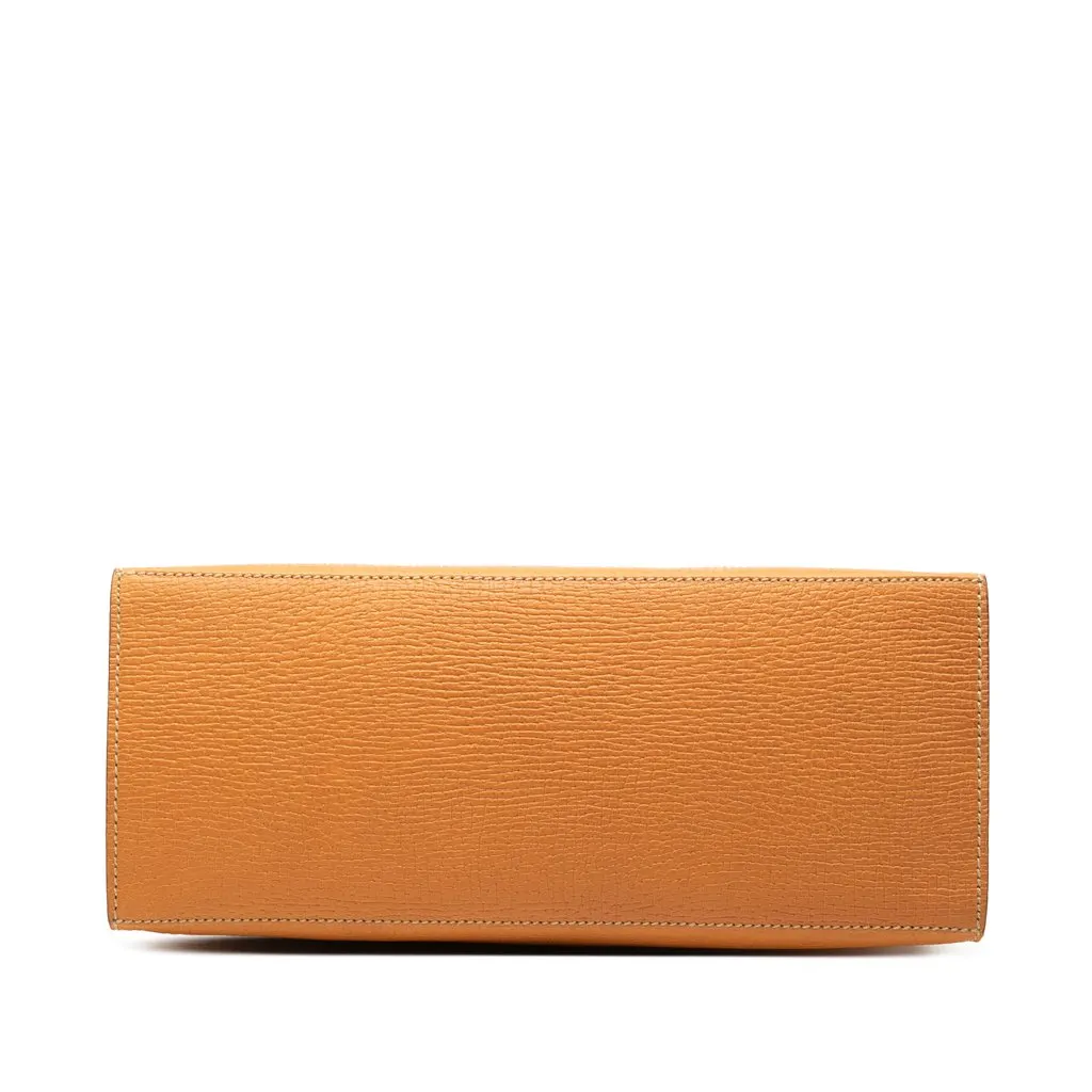 LOEWE Leather Tote Yellow Leather Very good - Inside View