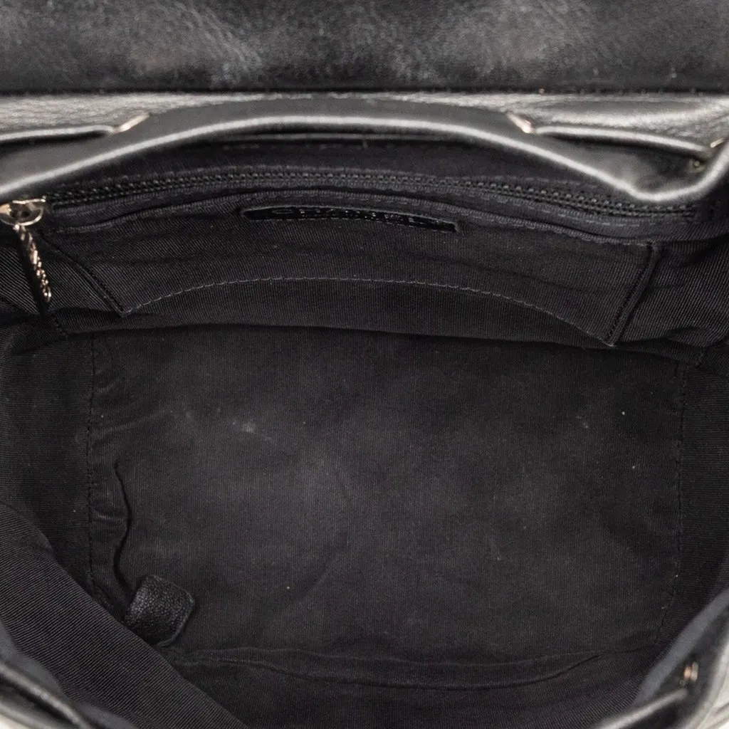 Chanel Small Lambskin Urban Spirit Backpack Black Leather Very good - Model View