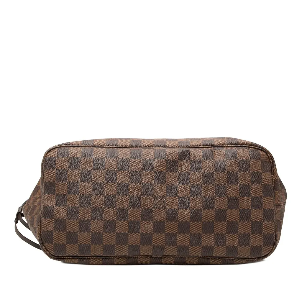 Louis Vuitton Damier Ebene Neverfull MM Brown Canvas Very good - Inside View