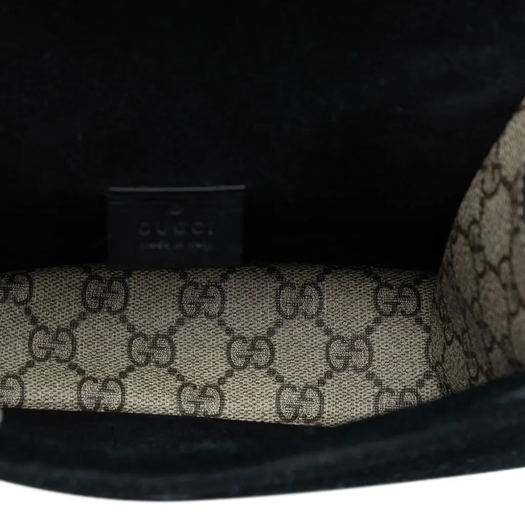 Gucci Small GG Supreme Dionysus Crossbody Beige Very good - Model View
