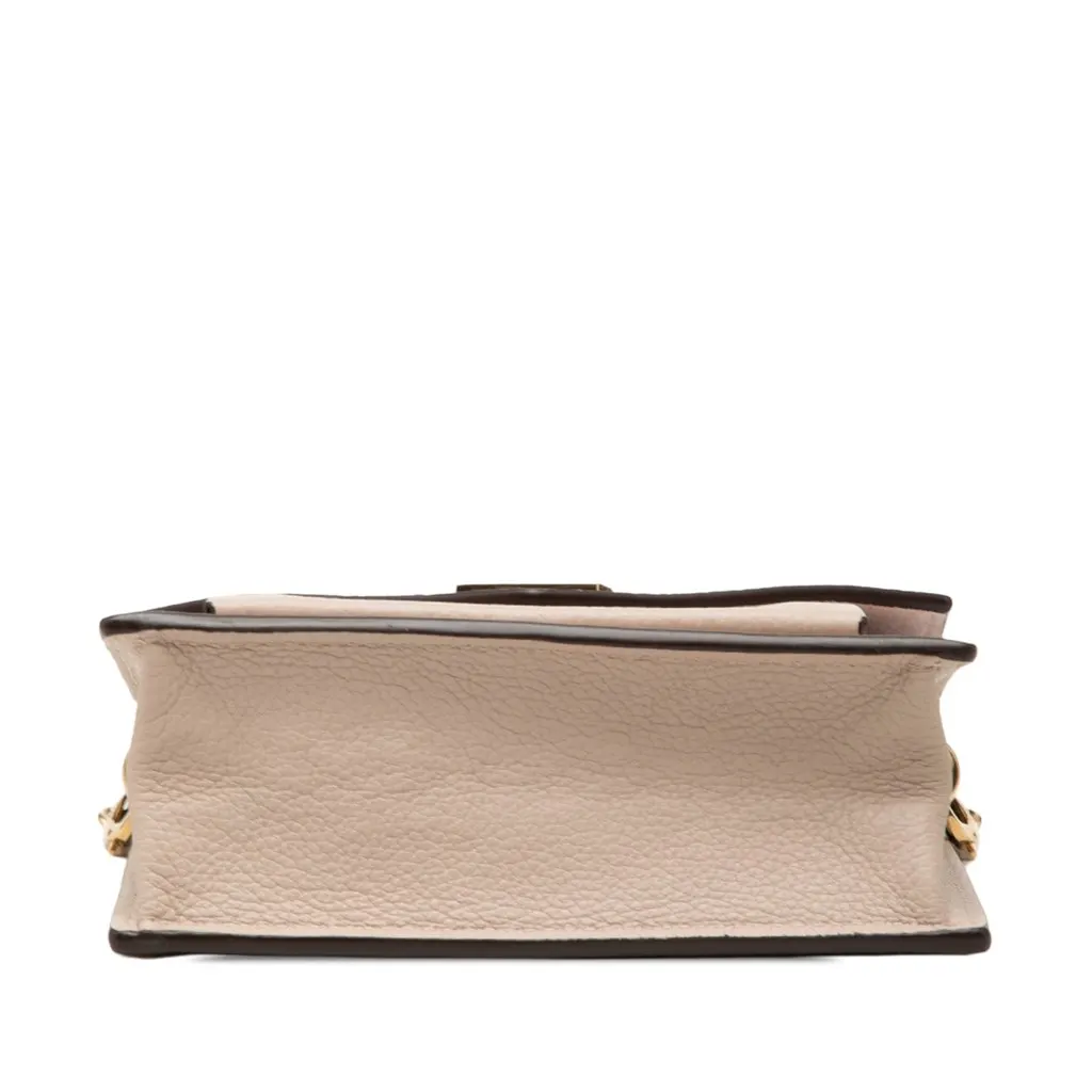Louis Vuitton Soft Calfskin Mini My Lockme Chain Pochette Beige Leather Good - Inside View