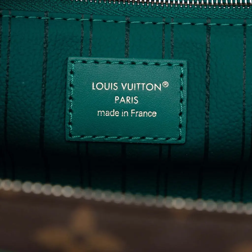 Louis Vuitton Monogram Macassar Dopp Kit Brown Very good - Box View