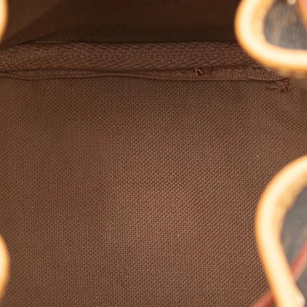 Louis Vuitton Monogram Nano Noe Brown Very good - Model View