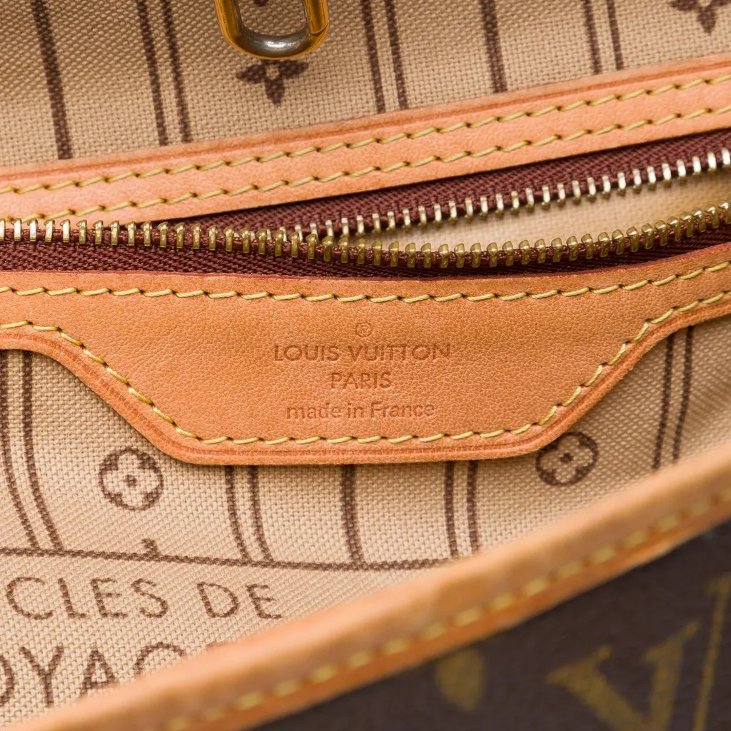 Louis Vuitton Monogram Neverfull MM Brown Very good - Box View