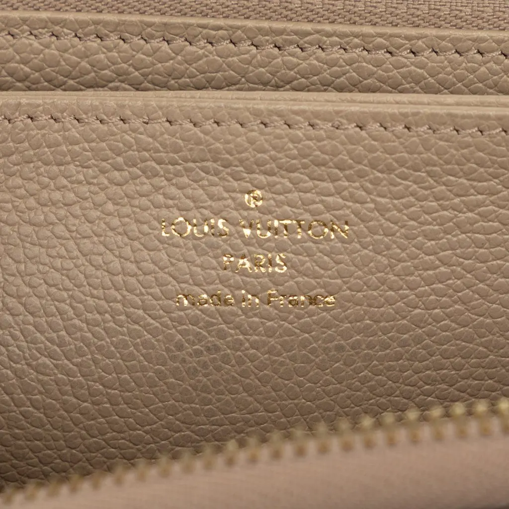 Louis Vuitton Bicolor Monogram Empreinte Giant Zippy Wallet Brown Leather Good - Box View