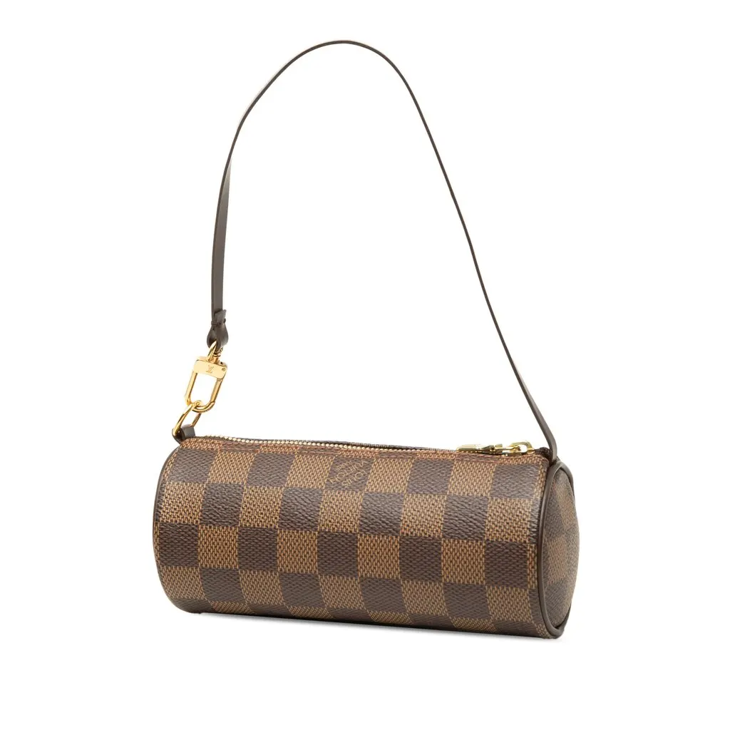 Louis Vuitton Damier Ebene Papillon Pochette Brown Canvas Very good - Back View