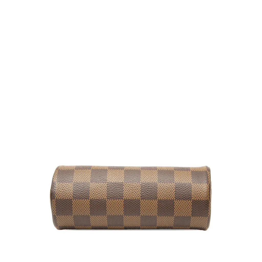 Louis Vuitton Damier Ebene Papillon Pochette Brown Canvas Very good - Inside View