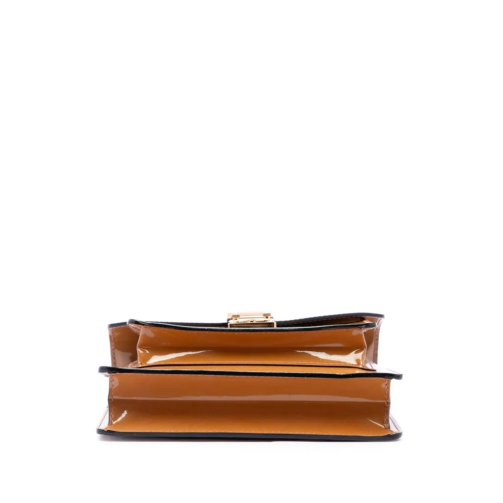 Louis Vuitton Monogram Vernis Monceau BB Beige Leather Very good - Inside View