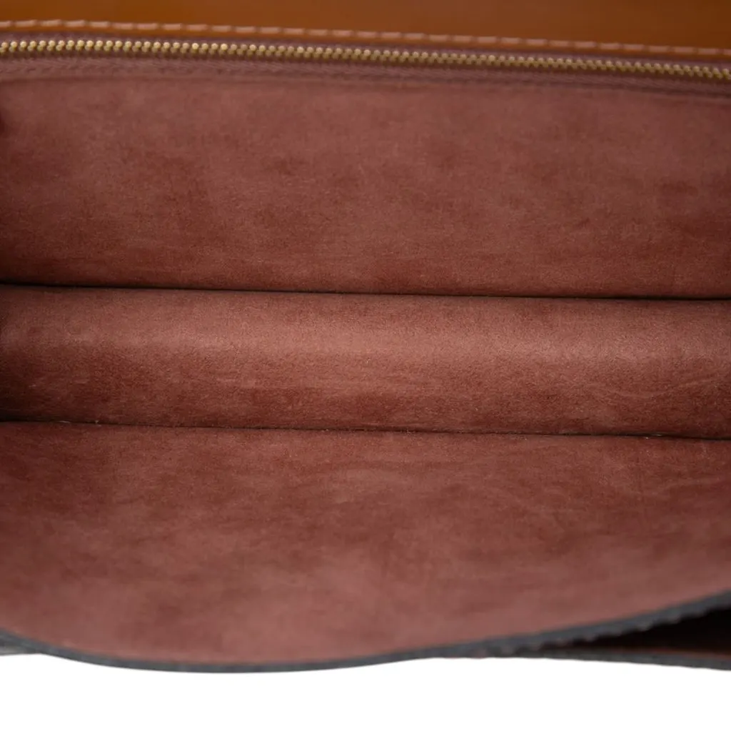 Louis Vuitton Monogram Vernis Monceau BB Beige Leather Very good - Model View