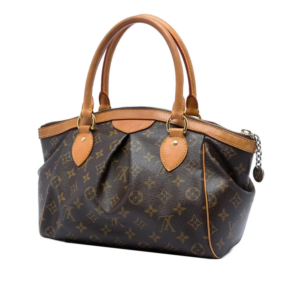 Louis Vuitton Monogram Tivoli PM Brown Canvas Good - Back View