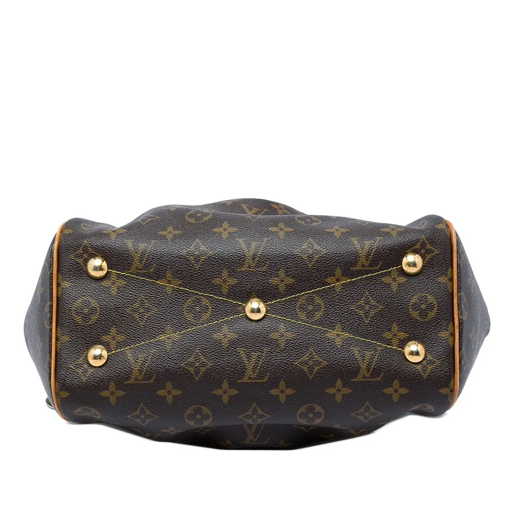 Louis Vuitton Monogram Tivoli PM Brown Canvas Good - Inside View