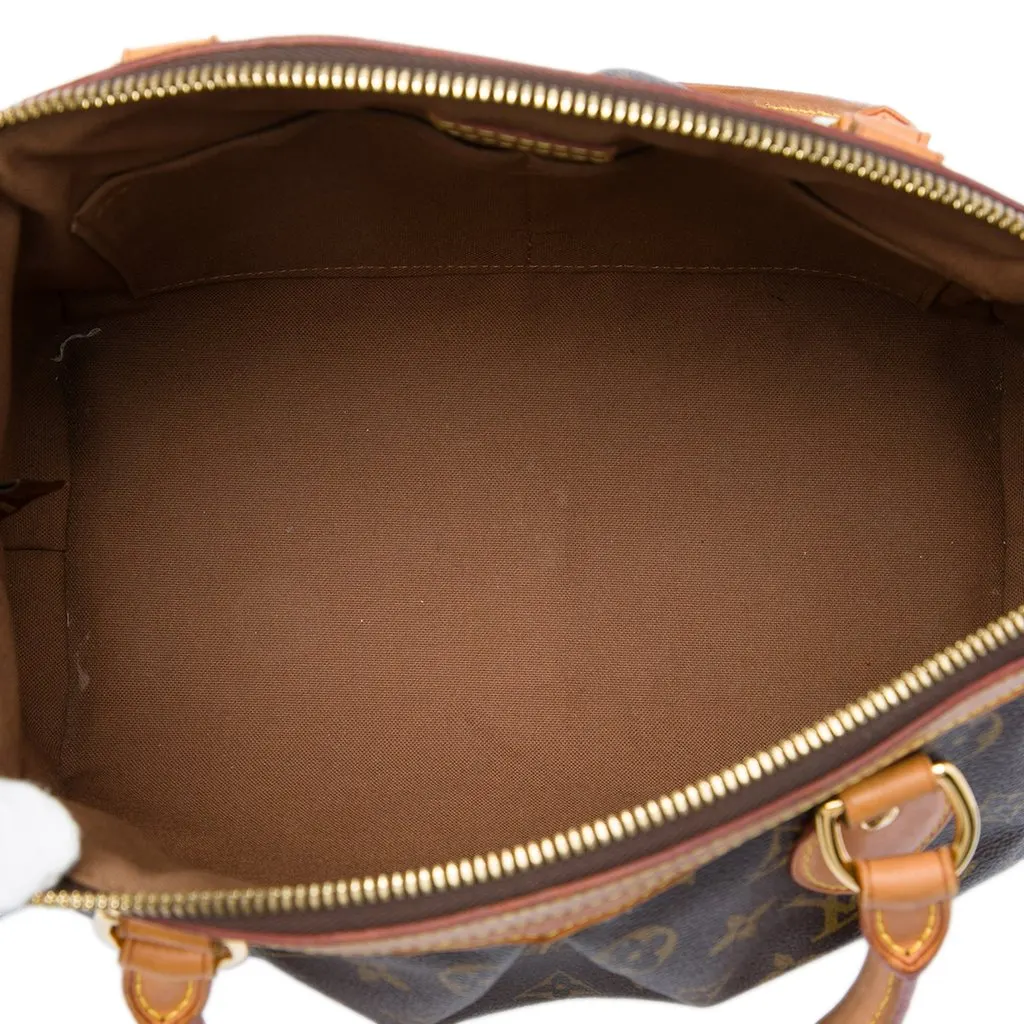 Louis Vuitton Monogram Tivoli PM Brown Canvas Good - Model View