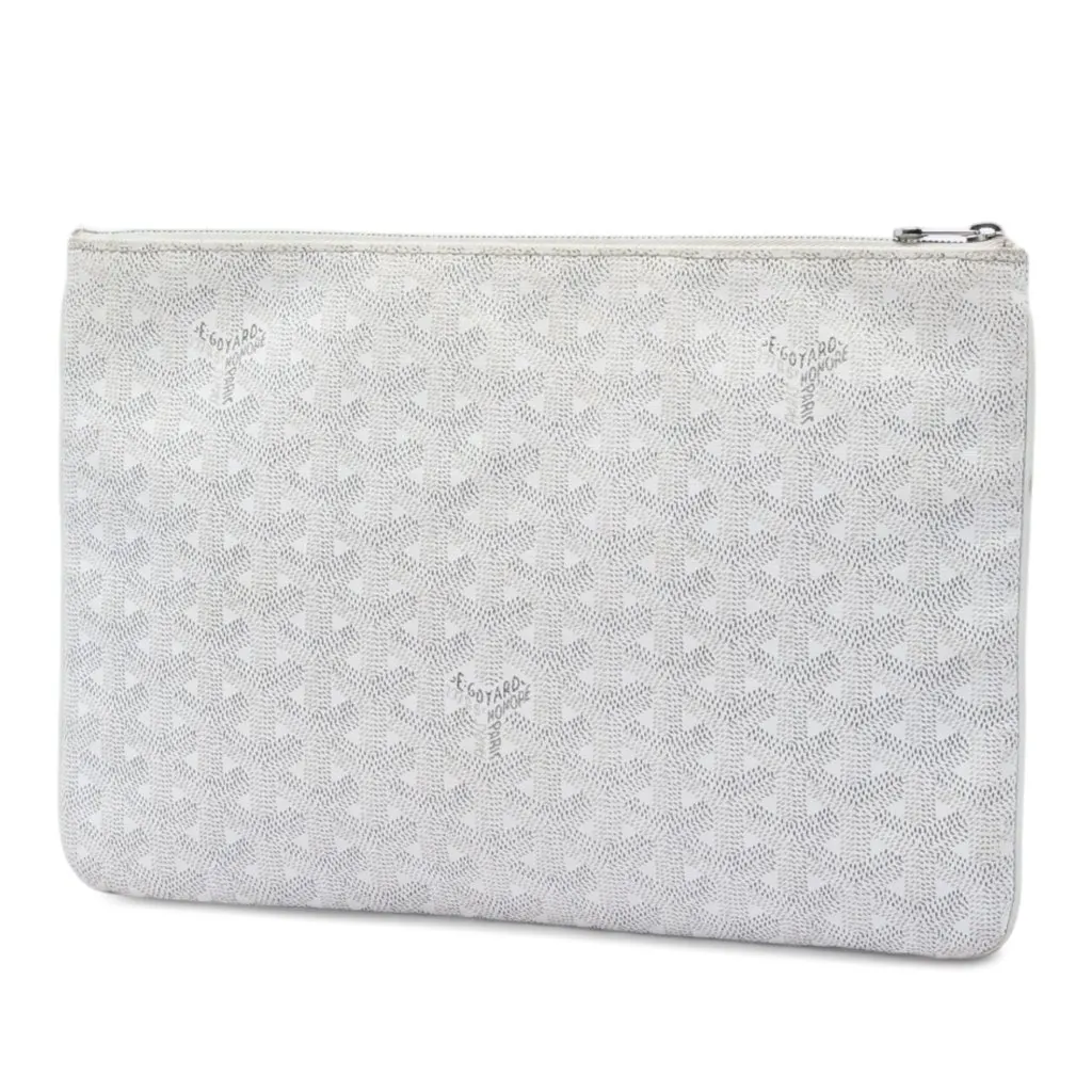 Goyard Goyardine Senat MM White Very good - Back View
