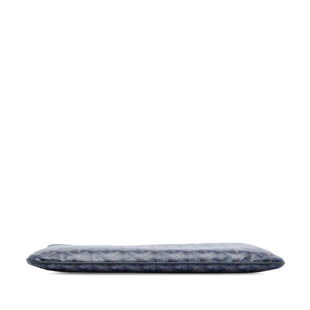 Goyard Goyardine Senat MM Blue Canvas Very good - Inside View