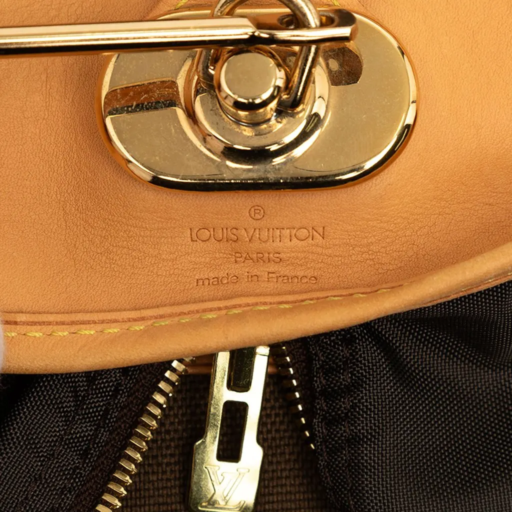 Louis Vuitton Monogram Housse Porte Habits Garment Cover Brown Canvas Good - Box View