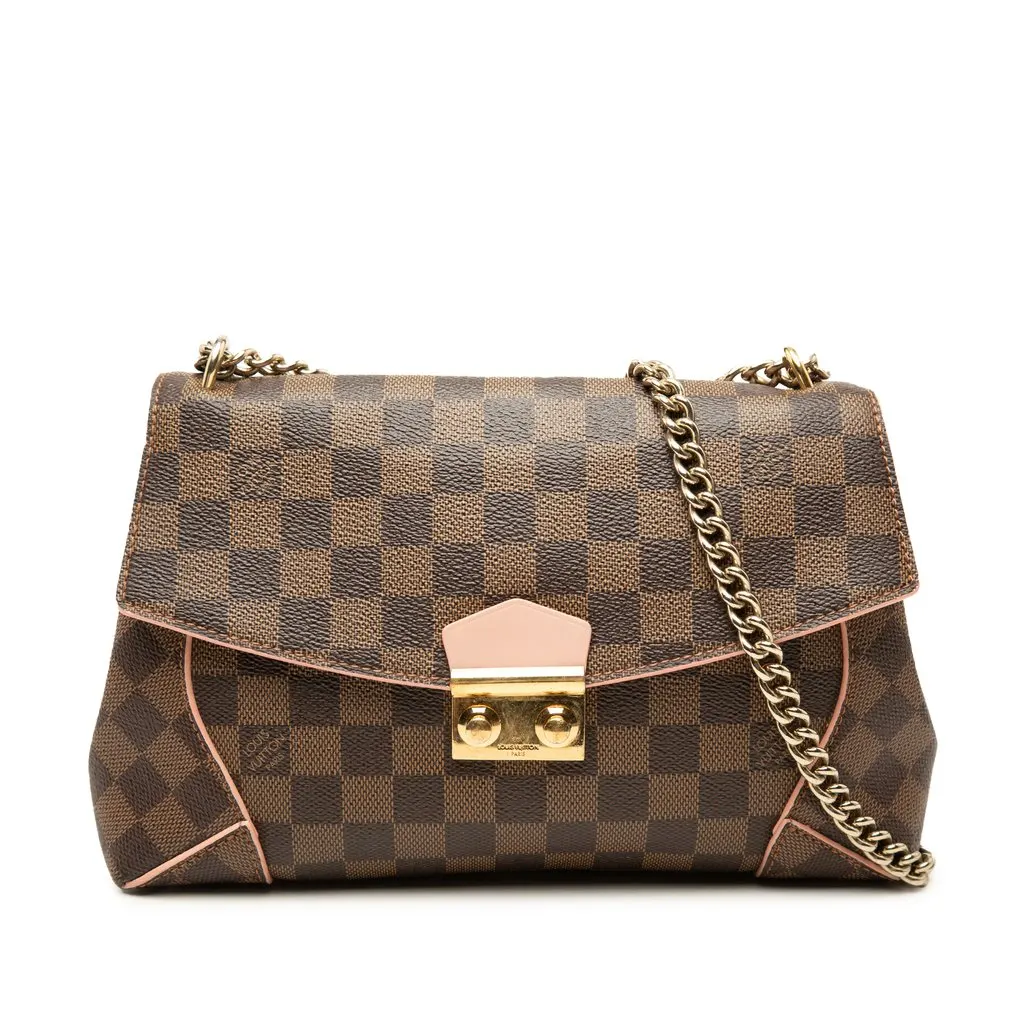 Louis Vuitton Damier Ebene Caissa Clutch