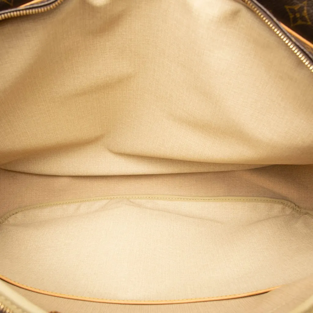 Louis Vuitton Monogram Alize 24 Heures Brown Very good - Model View