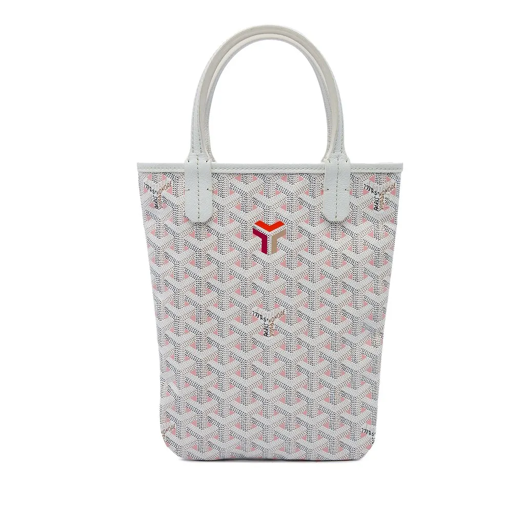 Goyard Goyardine Poitiers Claire Voie White Canvas Very good - Front View