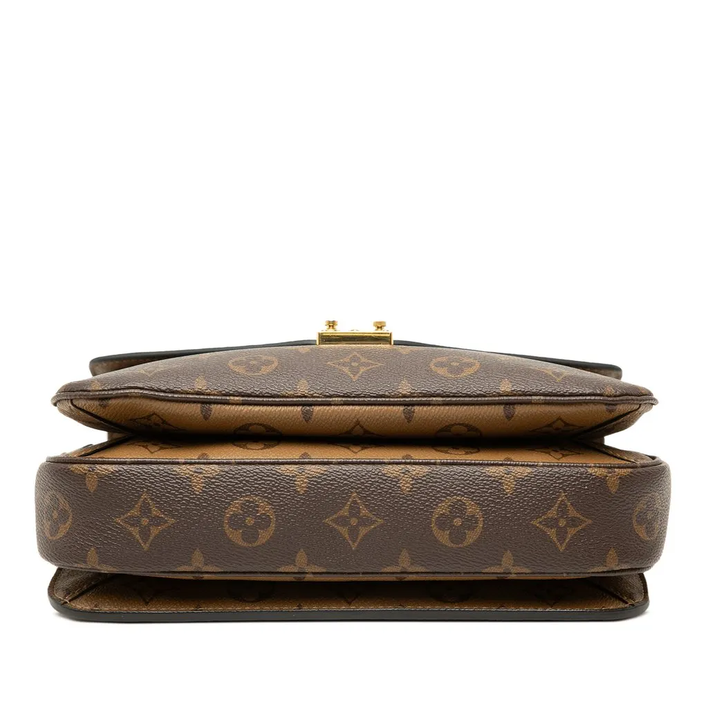 Louis Vuitton Monogram Reverse Pochette Metis Brown Very good - Inside View