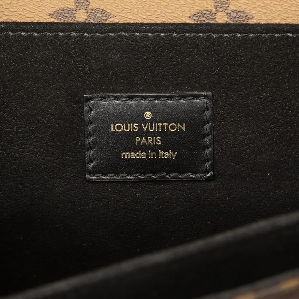 Louis Vuitton Monogram Reverse Pochette Metis Brown Very good - Box View