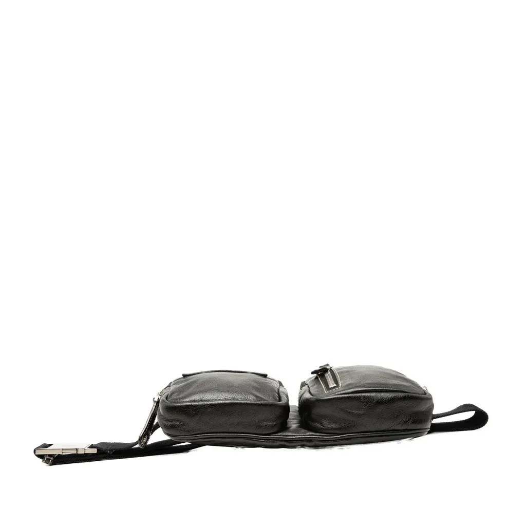 Gucci Leather Hysteria Belt Bag Black Leather Very good - Inside View