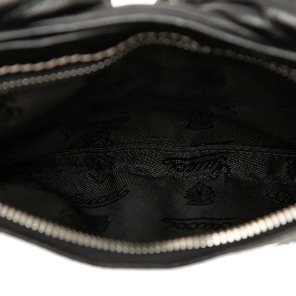 Gucci Leather Hysteria Belt Bag Black Leather Very good - Model View