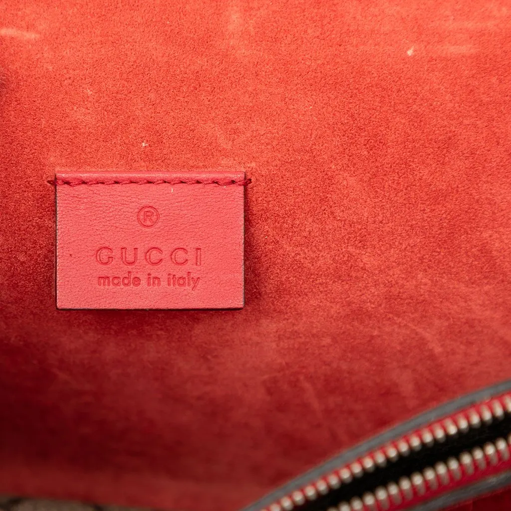 Gucci Medium GG Supreme Dionysus Shoulder Bag Beige Very good - Box View
