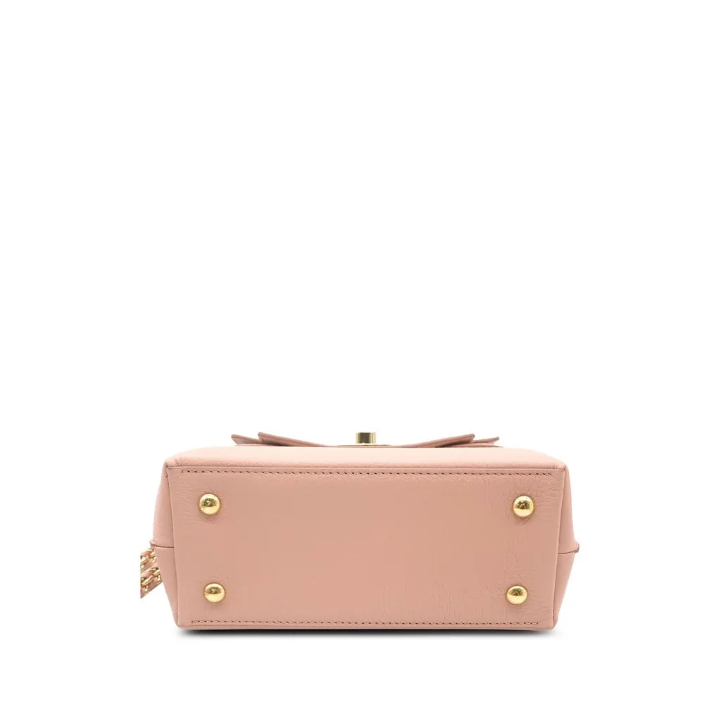 Louis Vuitton Taurillon Mini LockMe Ever Pink Leather Good - Back View
