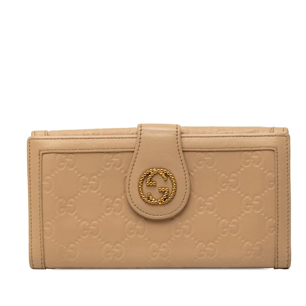 Gucci Guccissima Long Wallet