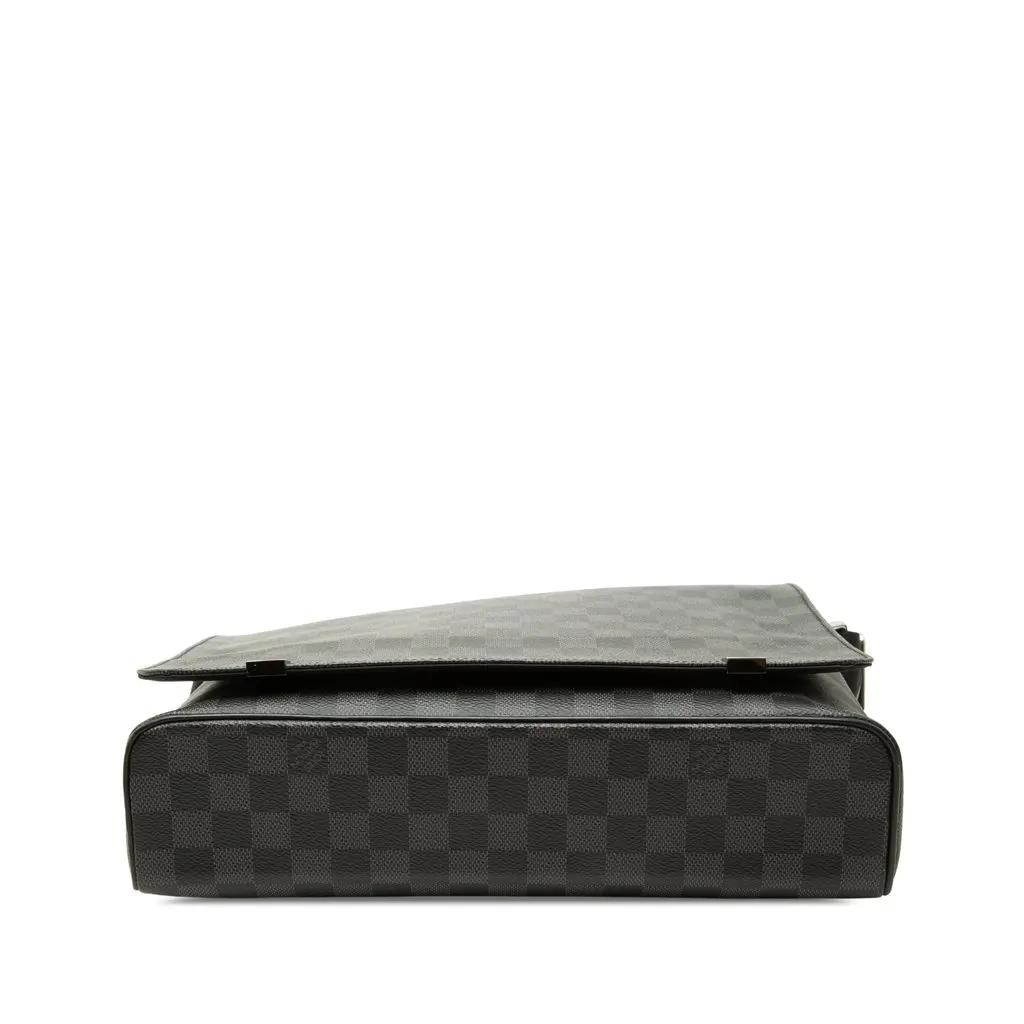 Louis Vuitton Damier Graphite District PM Black Canvas Good - Inside View
