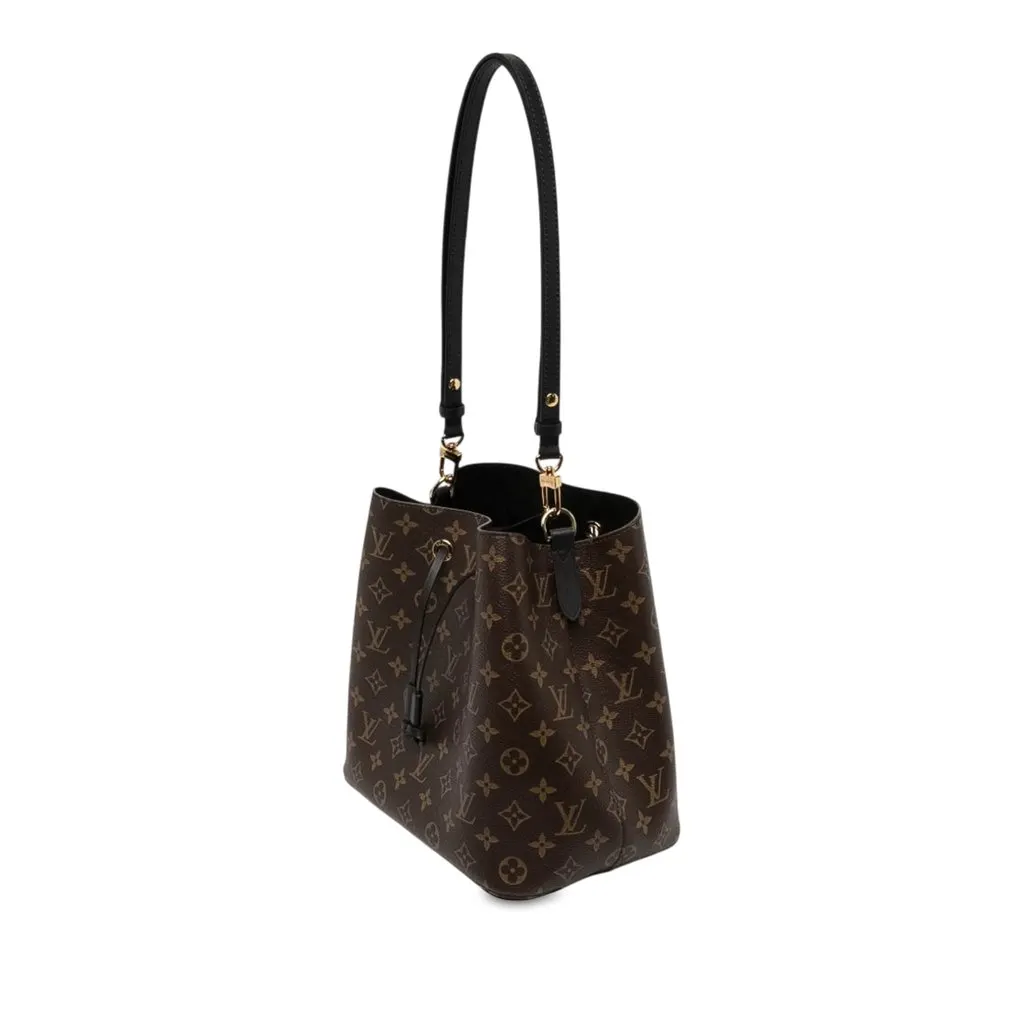 Louis Vuitton Monogram Neonoe MM Brown Canvas Very good - Back View