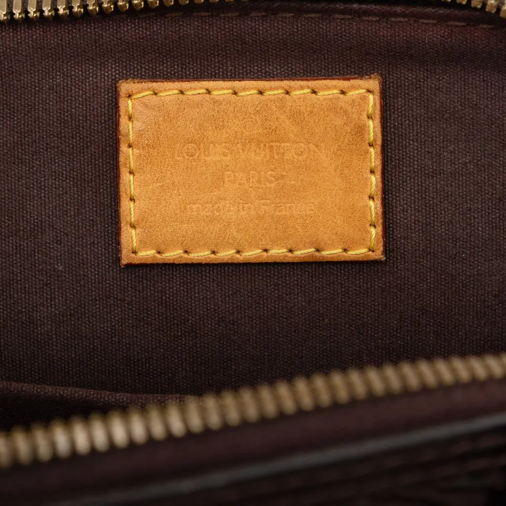 Louis Vuitton Monogram Vernis Alma BB Purple Leather Good - Box View