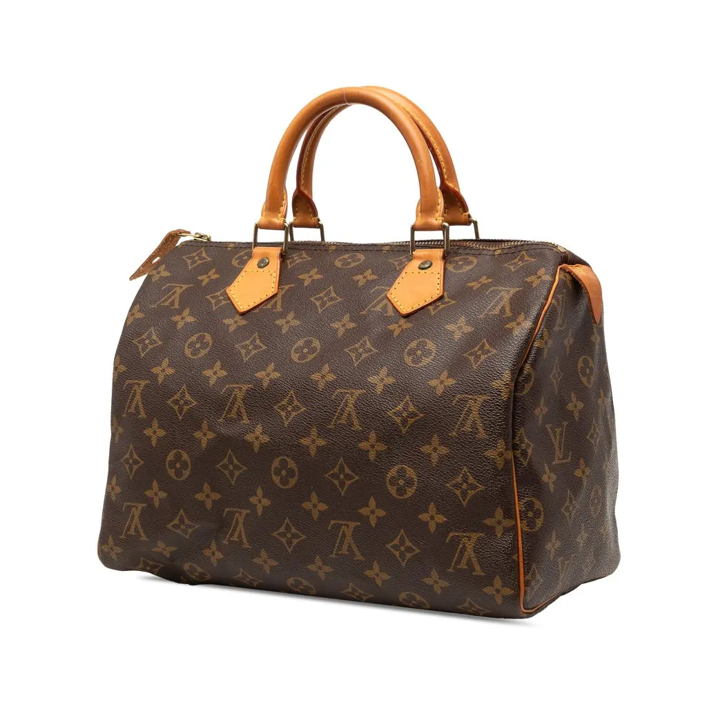 Louis Vuitton Monogram Speedy 30 Brown Very good - Back View
