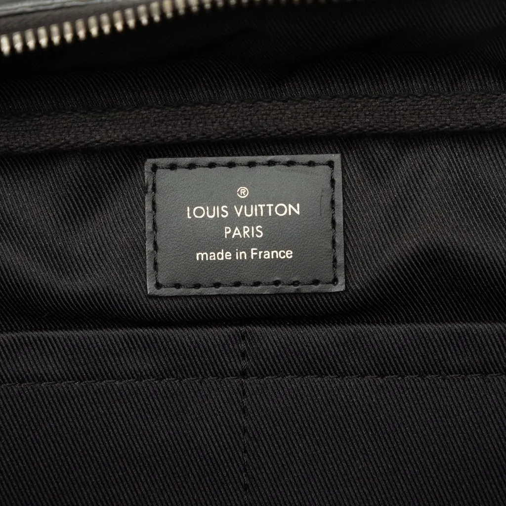 Louis Vuitton Monogram Eclipse Explorer Bumbag Black Canvas Good - Box View