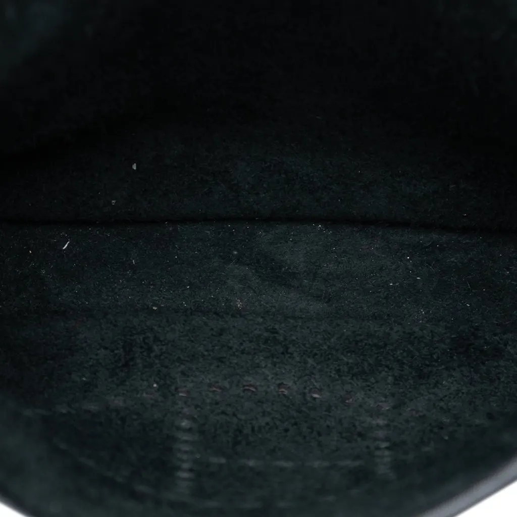 Hermès Clemence Evelyne 16 Amazone Black Leather Very good - Model View