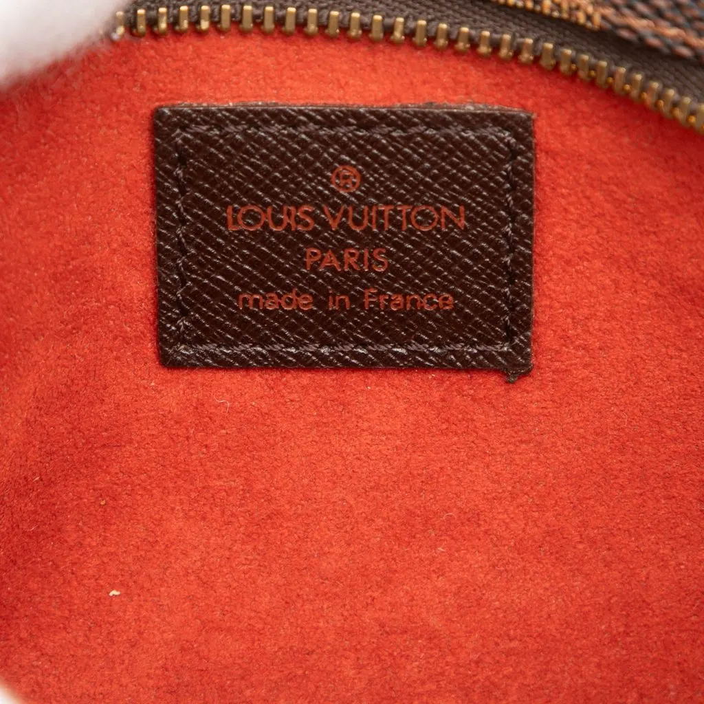 Louis Vuitton Damier Ebene Marais Pouch Brown Very good - Box View