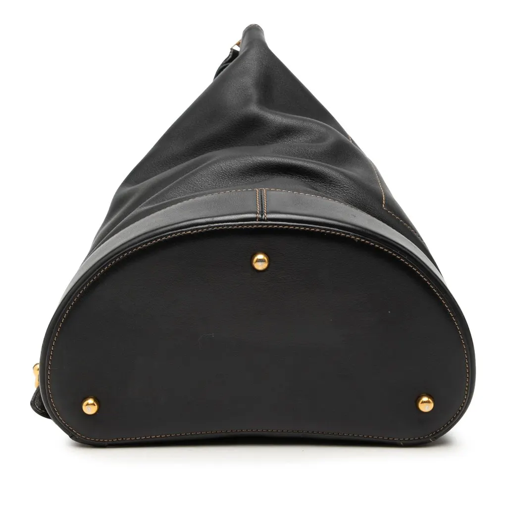 Loewe Leather Anton Backpack Black Leather Very good - Inside View