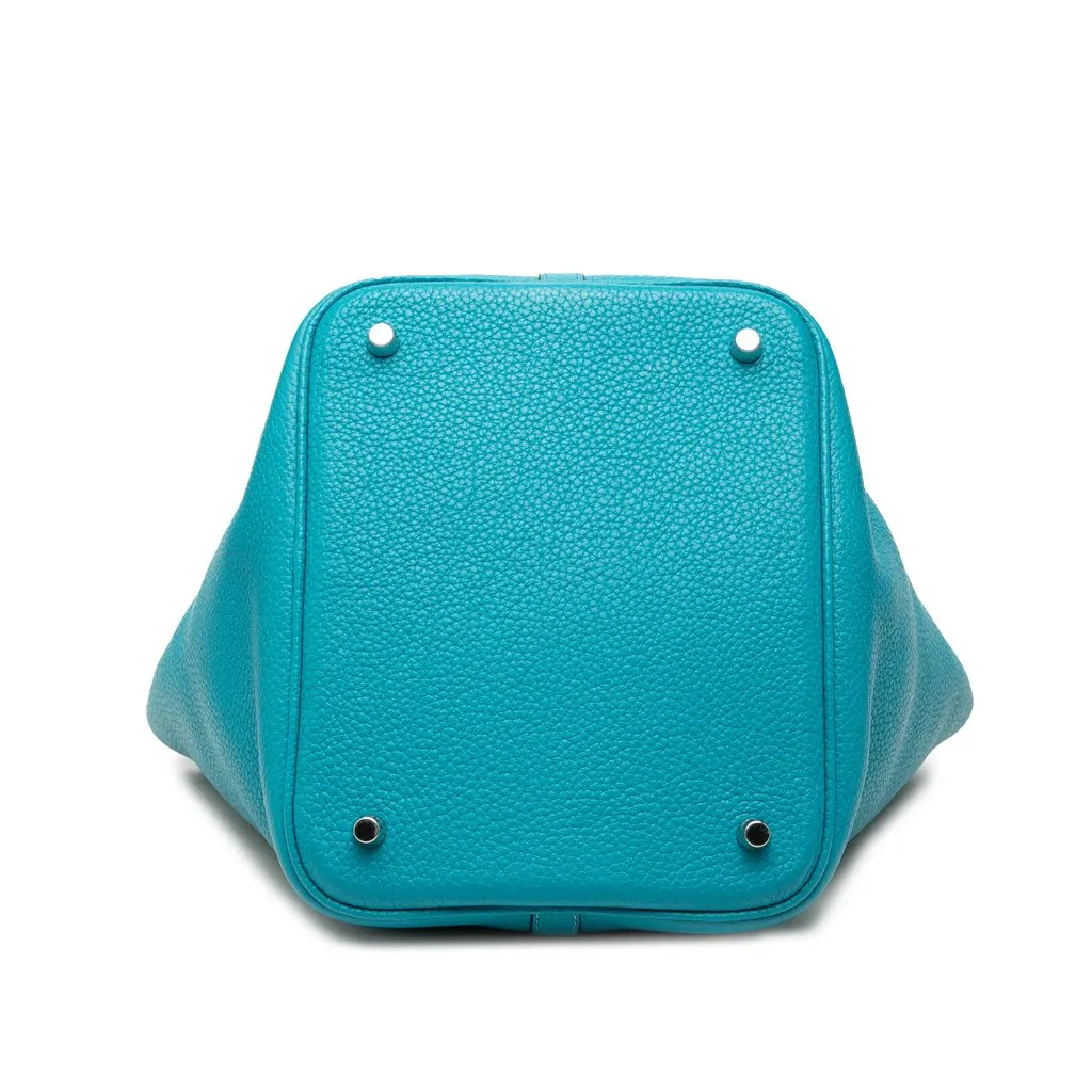 Hermès Clemence Picotin Lock 22 Blue Leather Very good - Inside View