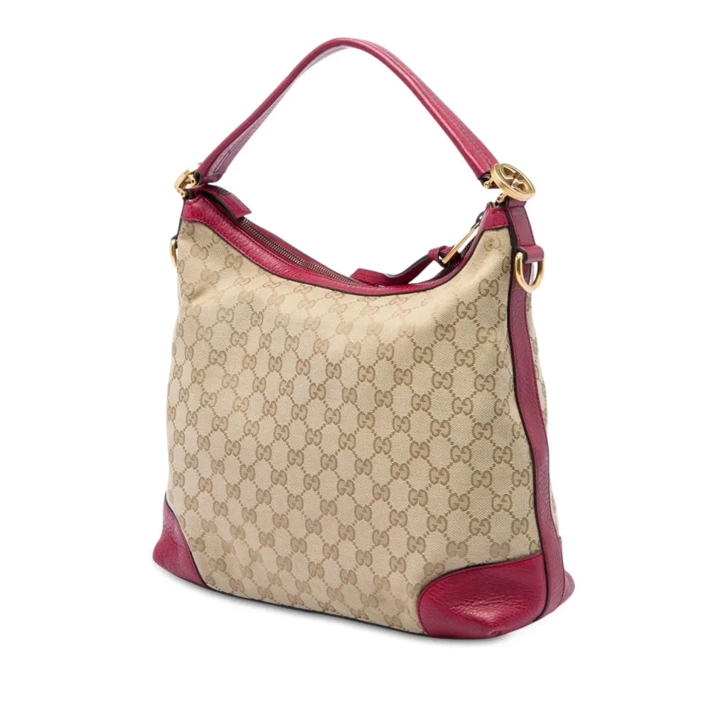 Gucci Small GG Canvas Miss GG Hobo Beige Very good - Back View