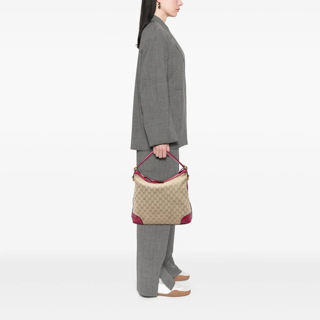 Gucci Small GG Canvas Miss GG Hobo Beige Very good - Box View