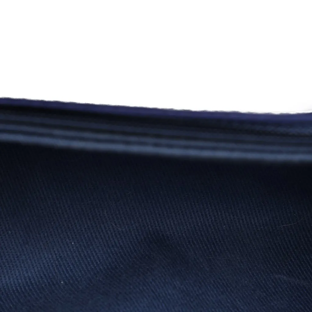 Chanel Extra Mini Quilted Caviar Incognito Coco Top Handle Bag Purple Leather Very good - Model View