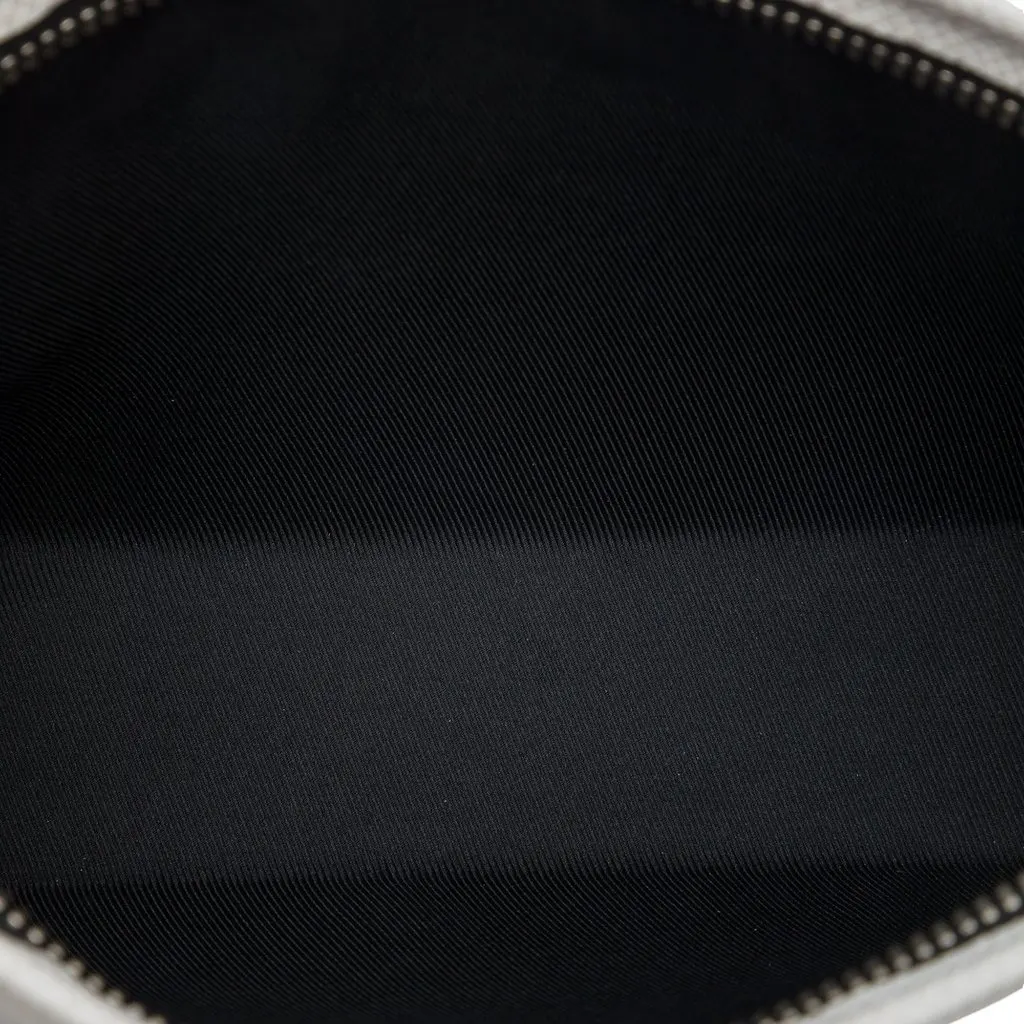 Louis Vuitton Monogram Taigarama Gaston Wearable Wallet White Leather Very good - Model View