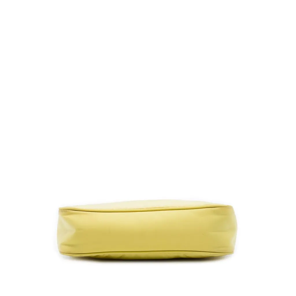 Prada Mini Tessuto Re Edition 2000 Shoulder Bag Yellow Polyamide Very good - Inside View
