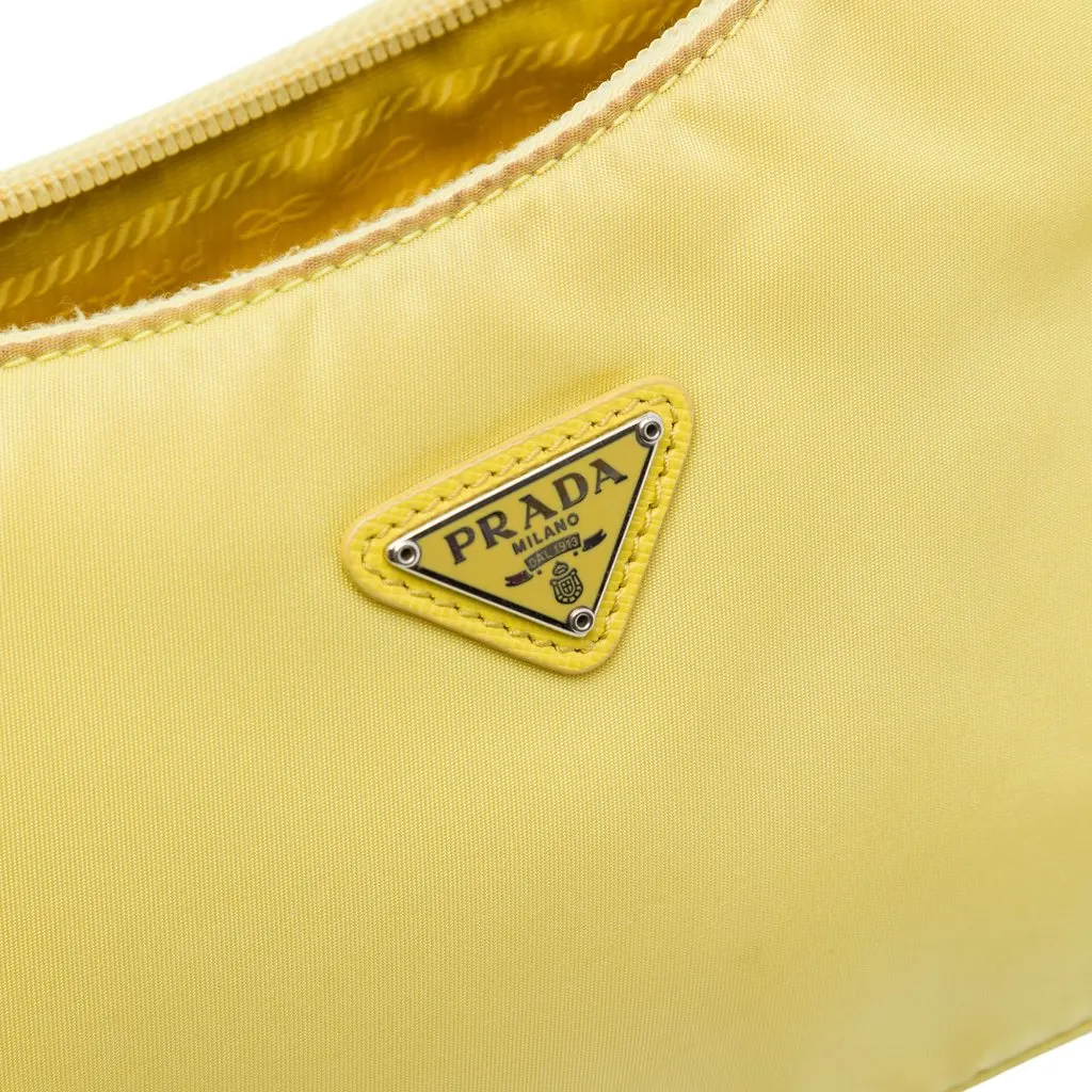 Prada Mini Tessuto Re Edition 2000 Shoulder Bag Yellow Polyamide Very good - Box View