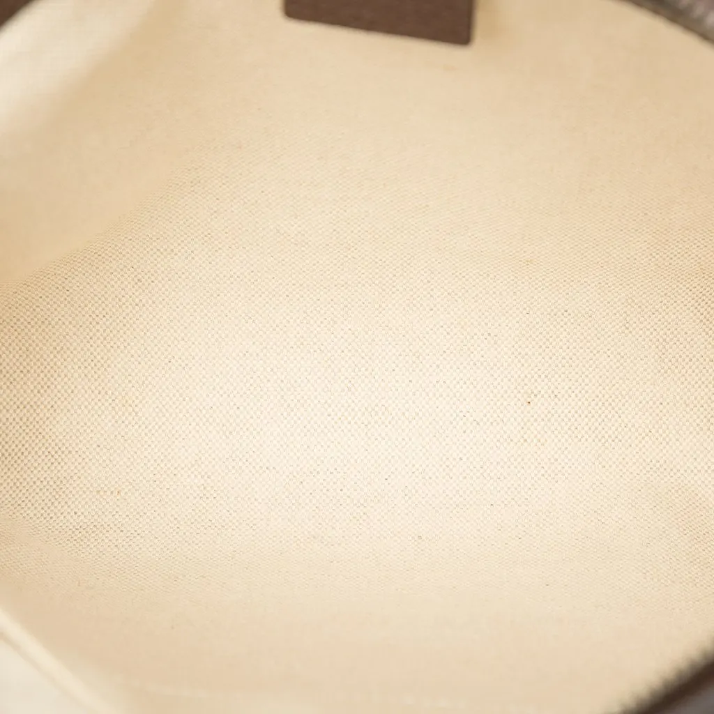 Gucci Small GG Supreme Web Ophidia Messenger Bag Beige Very good - Model View